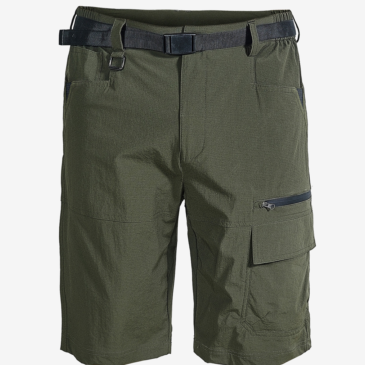 Men's Lightweight Multi-Pocket Quick Dry Casual Work Hiking Working Cargo Shorts