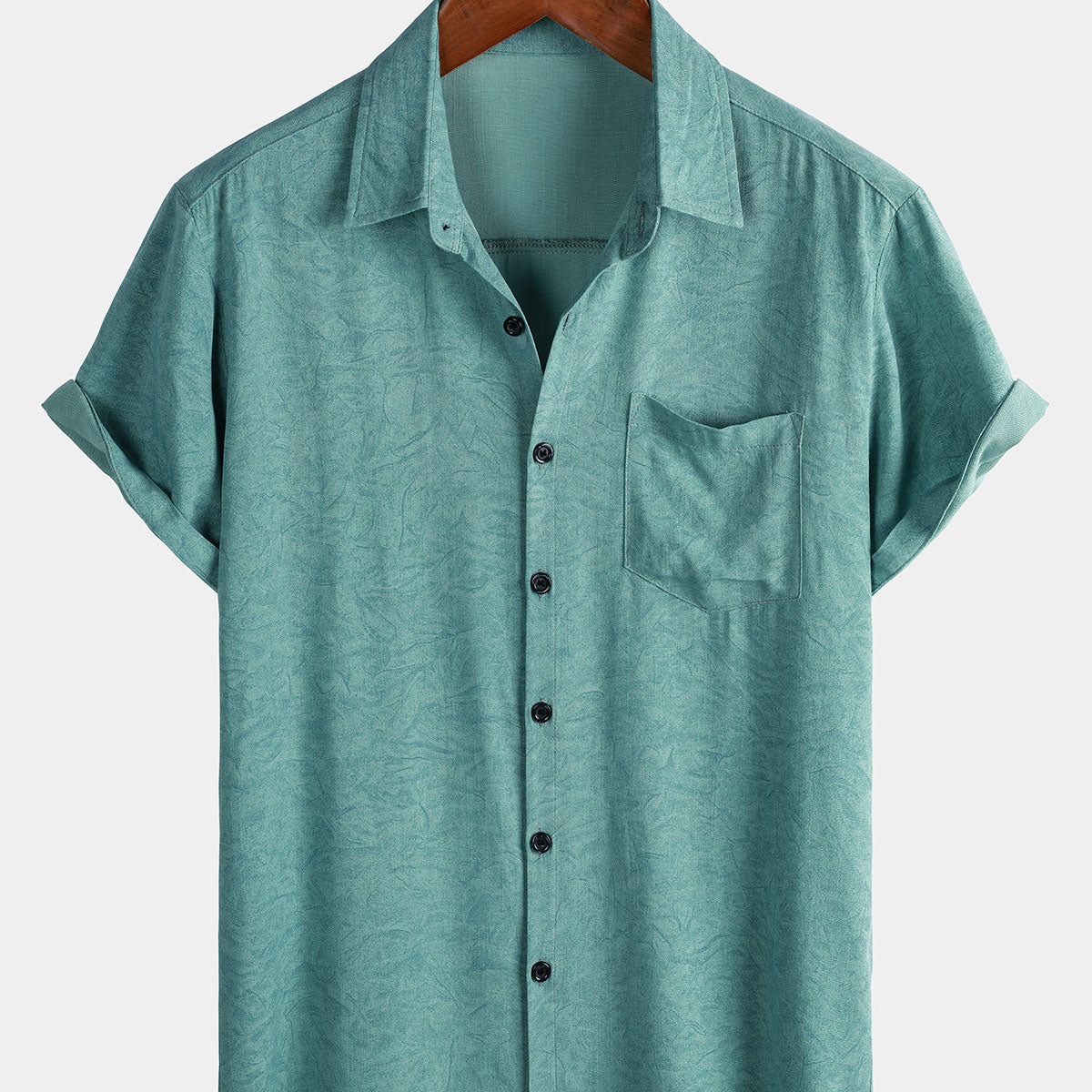 Men's Classic Short Sleeve Summer Shirt for Casual and Smart Outings