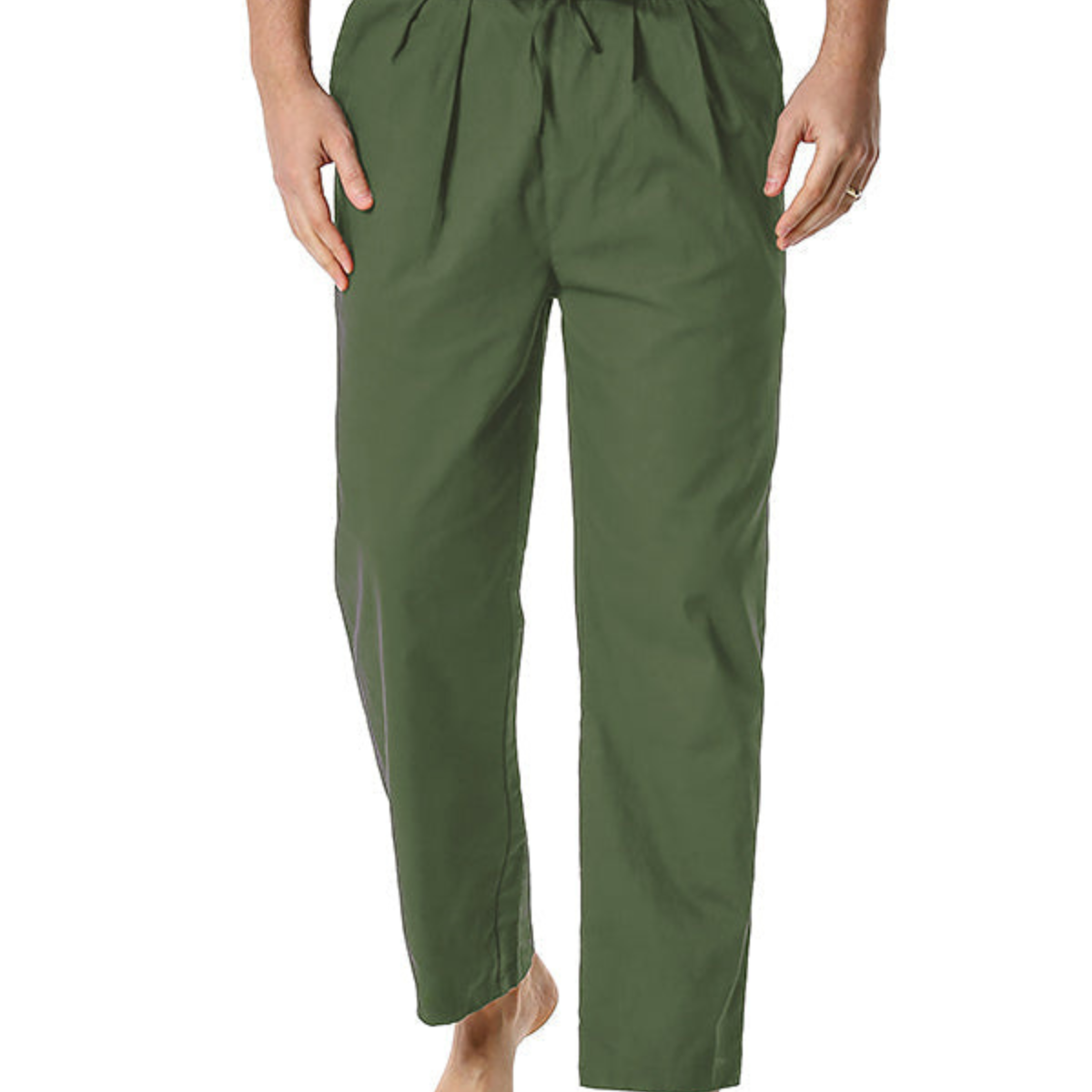 Men's casual loose light elastic waist pants