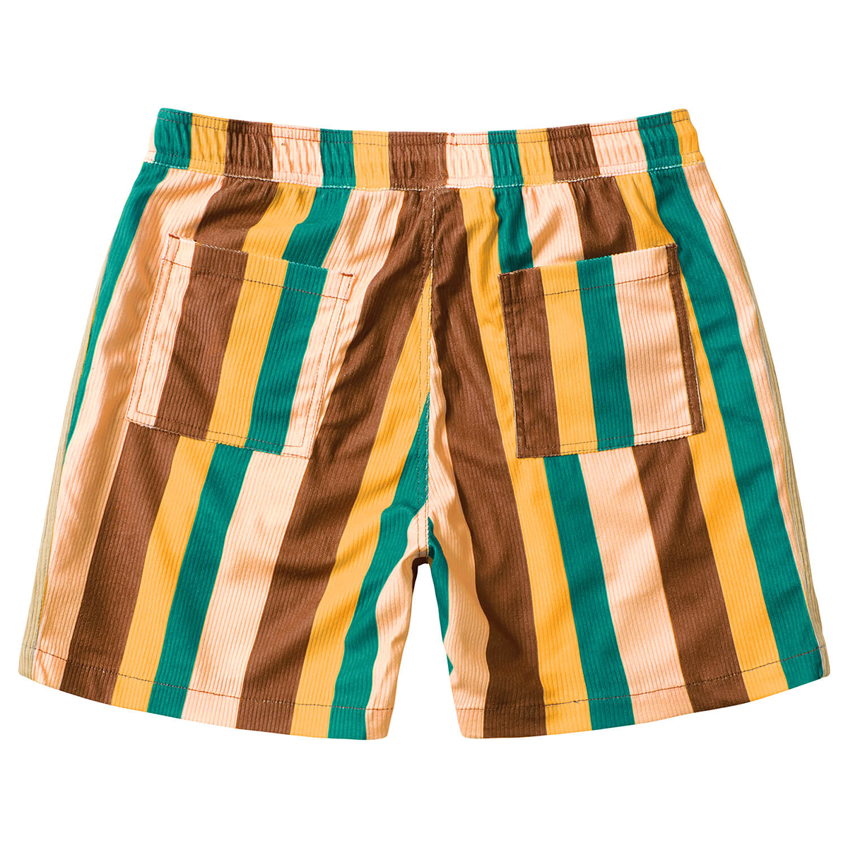 Men's Casual Retro Striped Beach Shorts