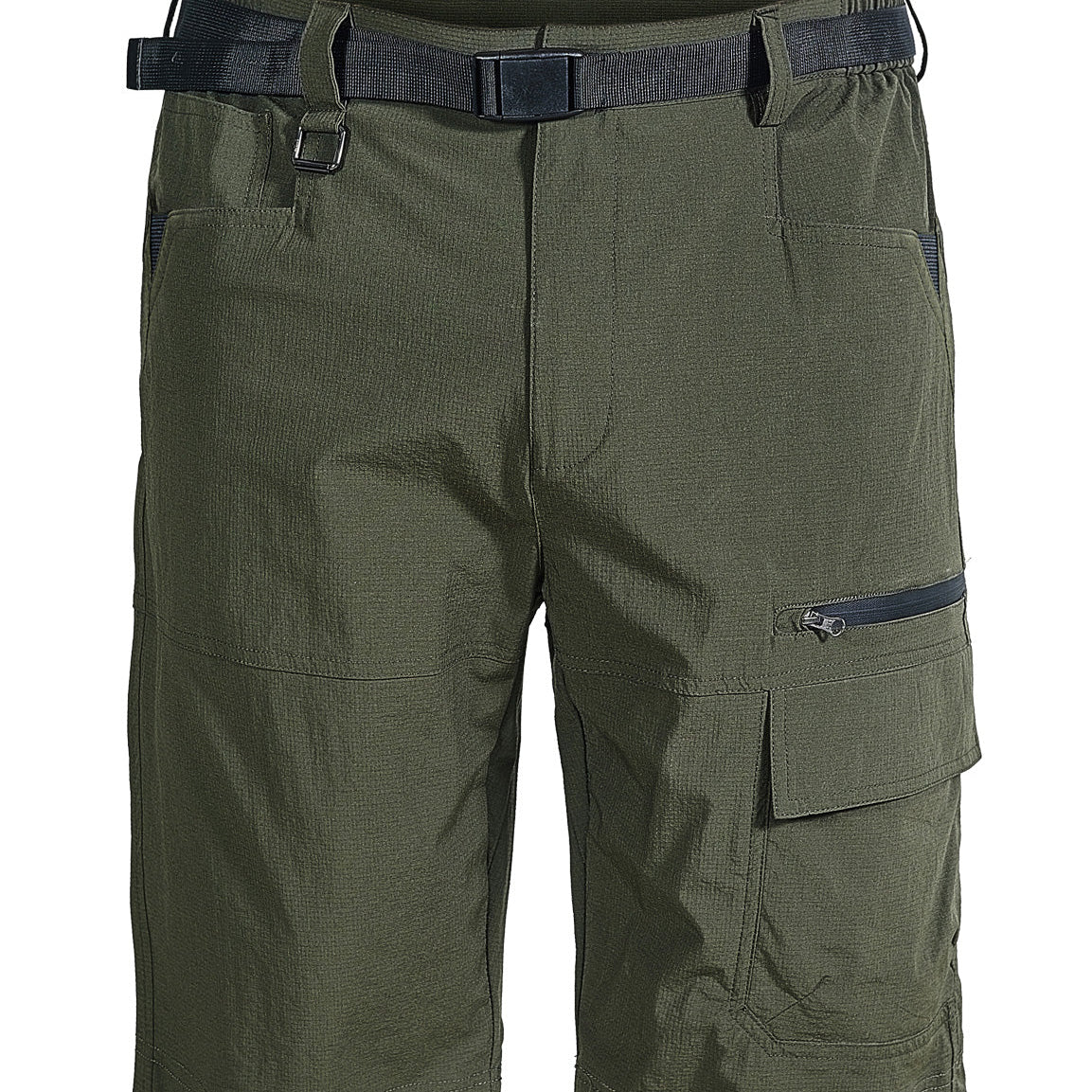 Men's Lightweight Multi-Pocket Quick Dry Casual Work Hiking Working Cargo Shorts