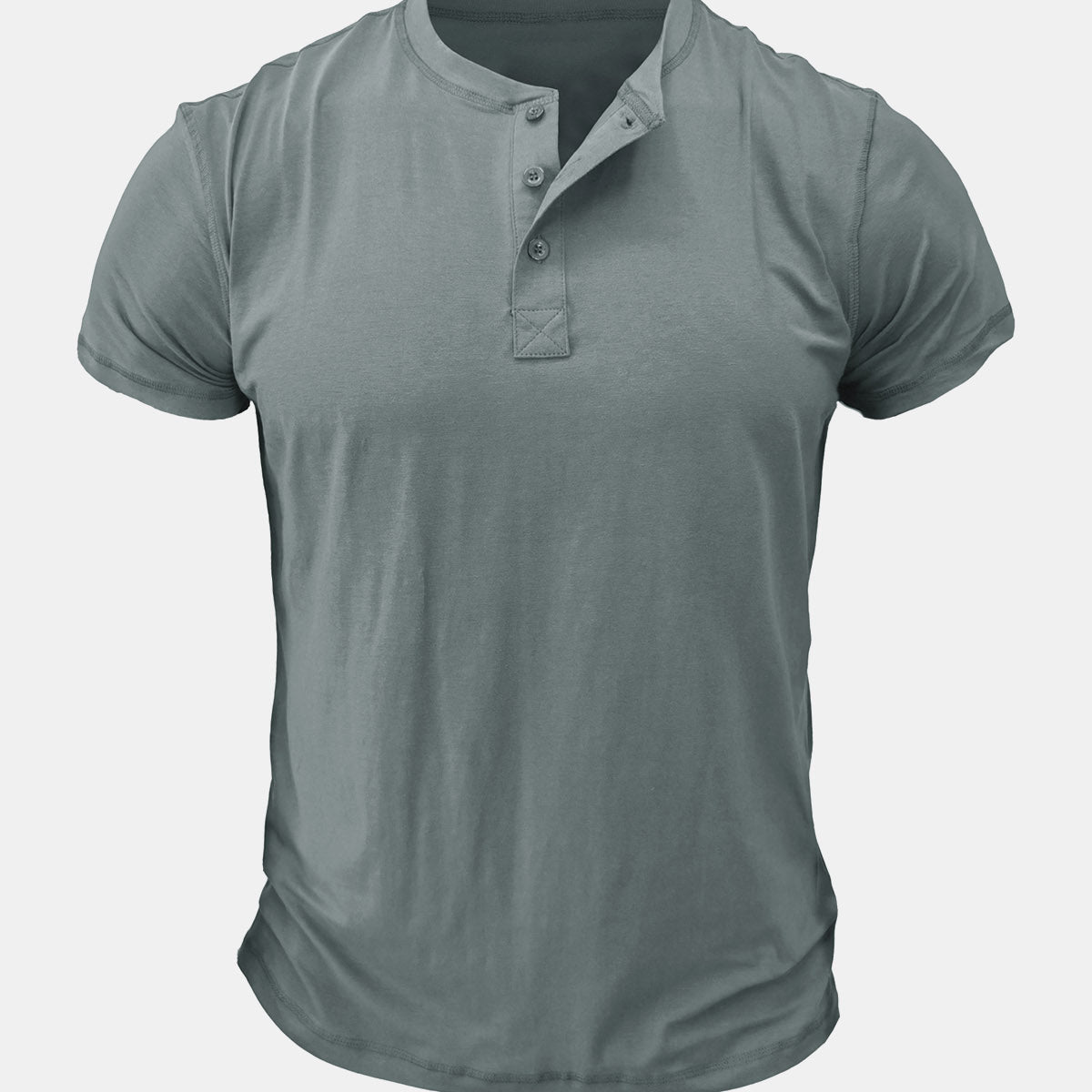 Men's Casual Breathable Cotton Summer Short Sleeve T-Shirt