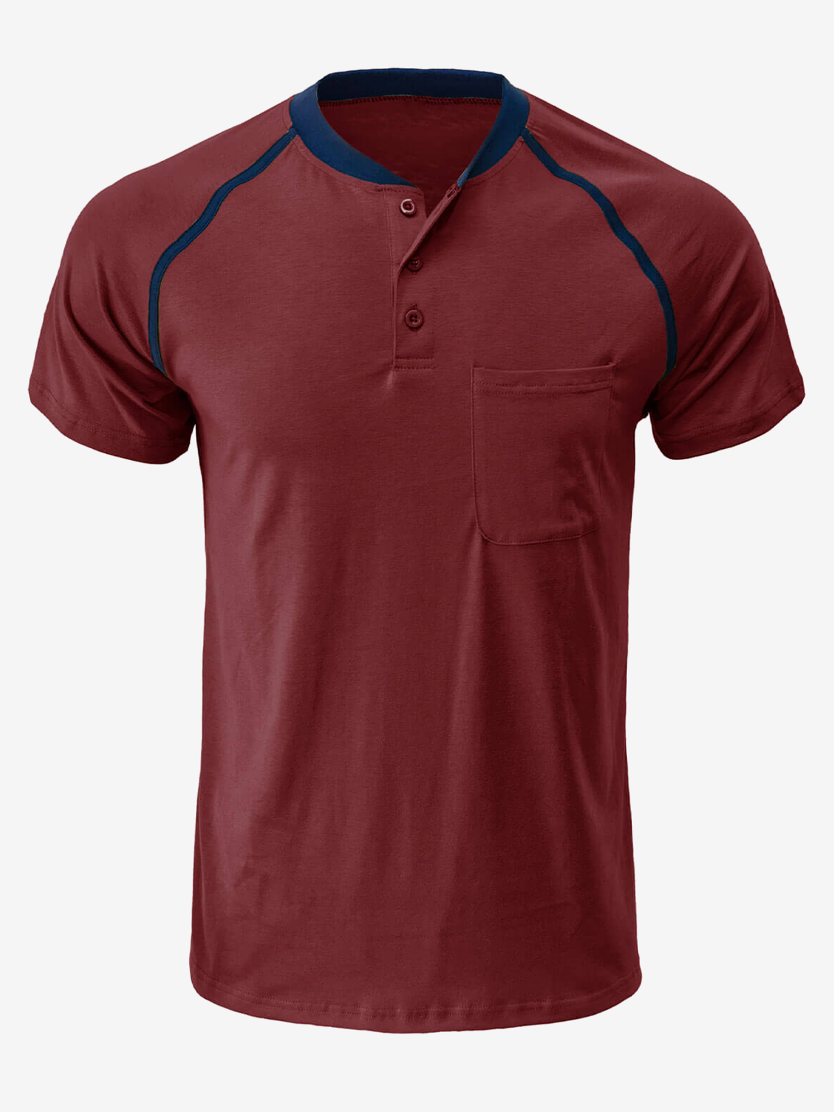 Men's Breathable Casual Pocket Short Sleeve T-Shirt