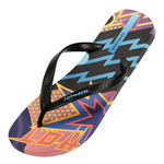 Men's Summer Funny Color Print Casual Beach Flip Flops