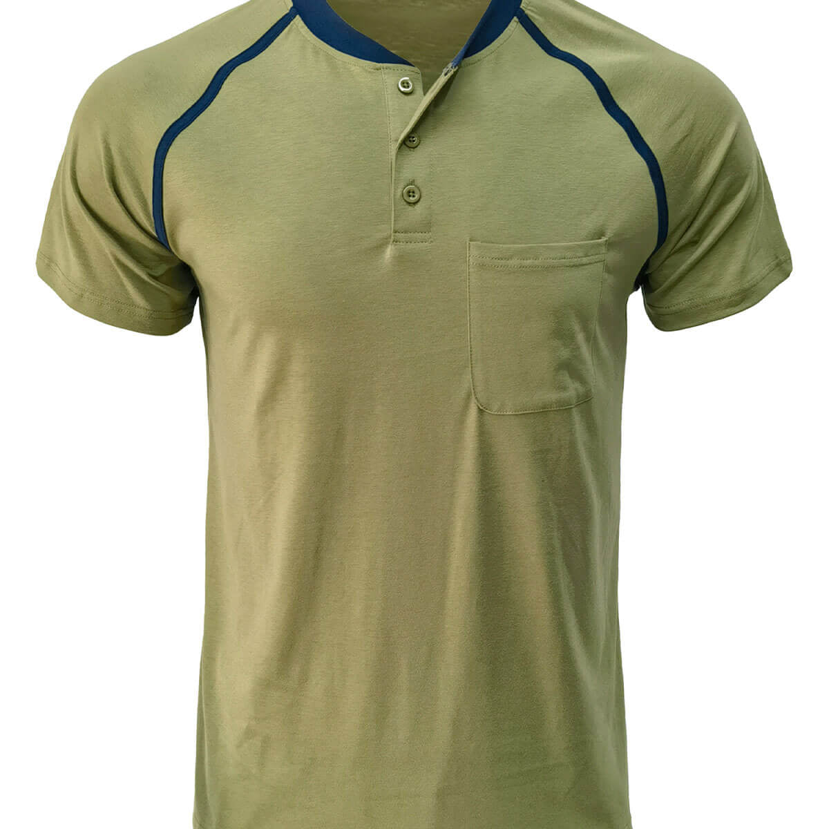 Men's Breathable Casual Pocket Short Sleeve T-Shirt