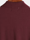 Men's Casual Vintage Knit Short Sleeve Striped Golf Polo Shirt