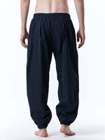 Men's Casual Striped Beach Pants