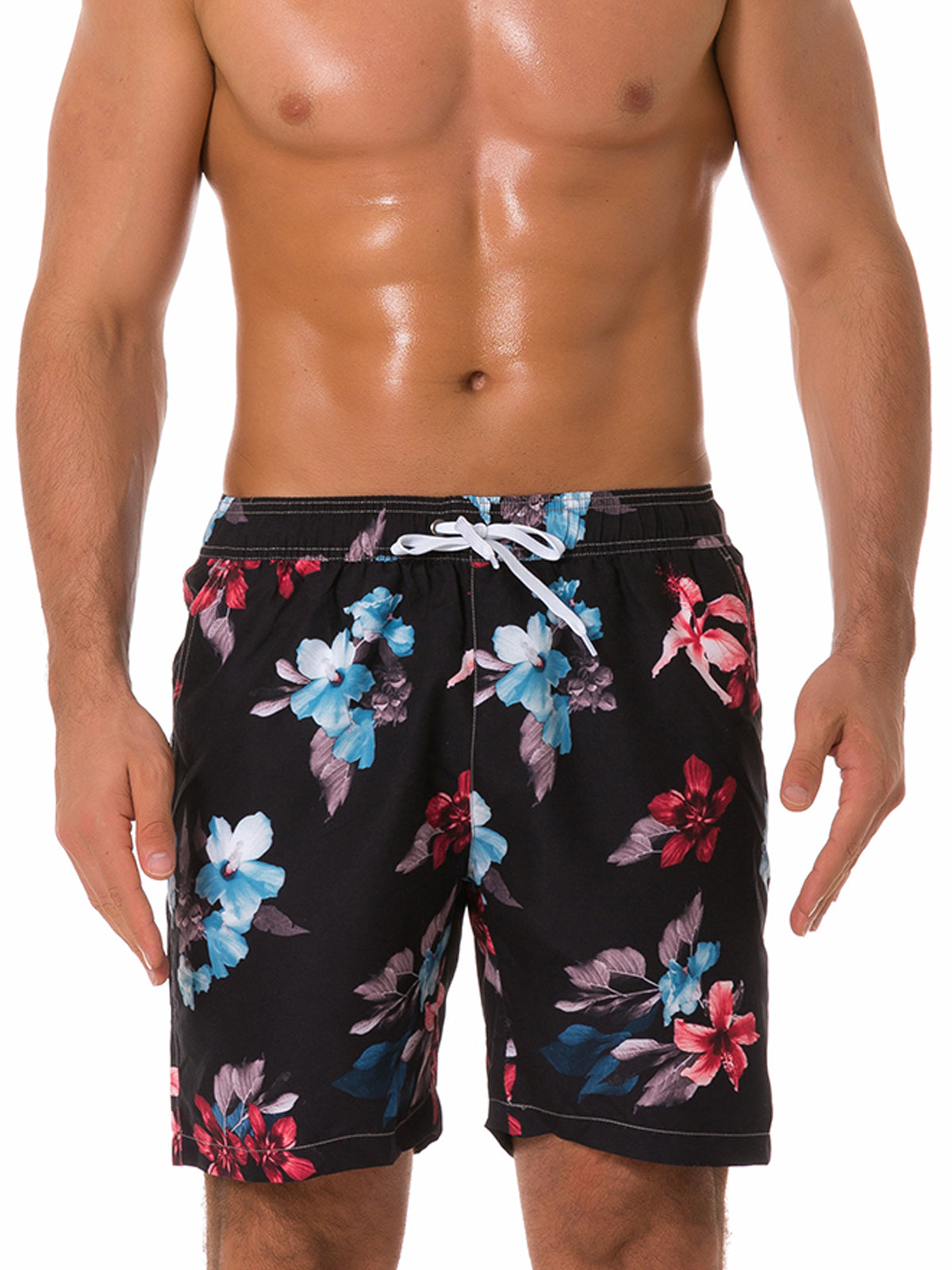 Men's Summer Casual Beach Holiday Shorts Swimming Trunks