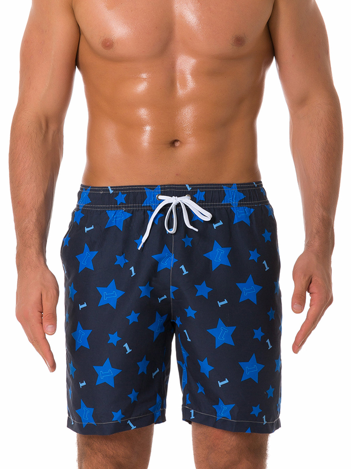 Men's Summer Casual Beach Holiday Shorts Swimming Trunks