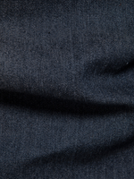 Men's Denim Pocket Solid Color Vintage Cotton Casual Long Sleeve Shirt