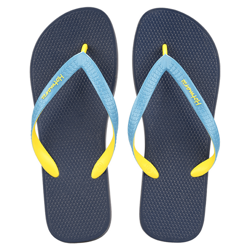 Men's Blue Comfortable Casual Solid Color Summer Flip Flops