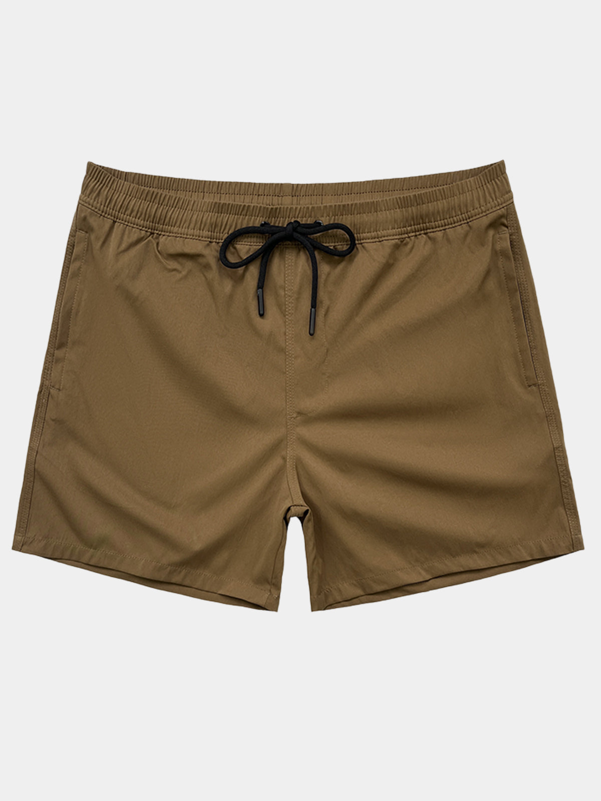 Men's Classic Solid Color Quick Dry Beach Shorts Swim