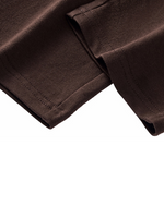 Men's 100% Cotton Solid Color Basic Casual Sports Pants