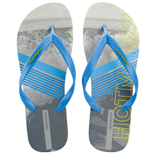 Men's Beach Casual Vacation Blue Flip Flops