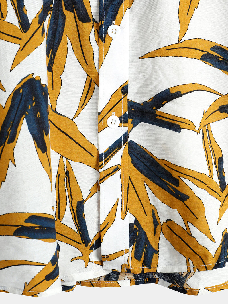 Men's Casual Holiday Pocket Cotton Shirt