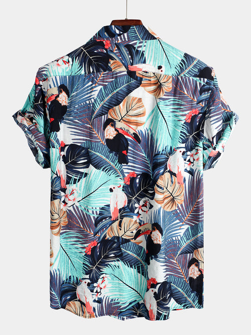 Men's Casual Holiday Pocket Cotton Shirt
