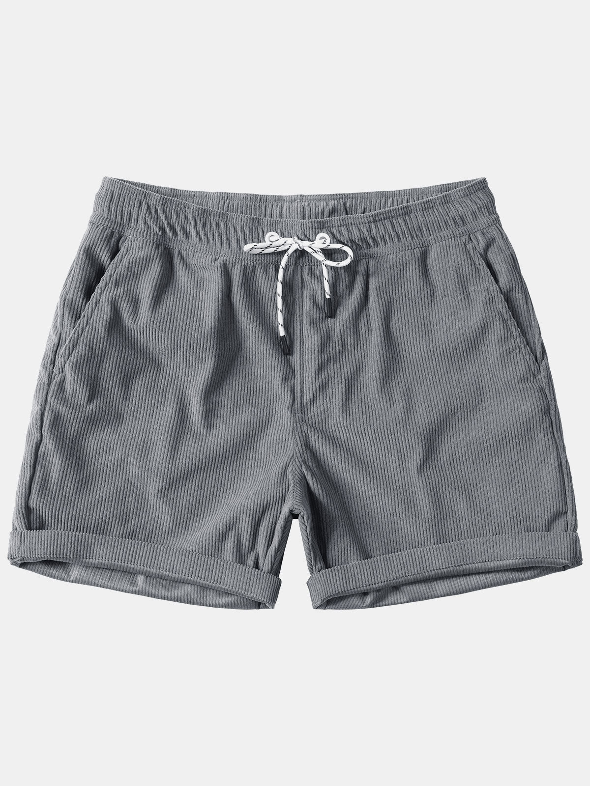 Men's Casual Drawstring Corduroy Summer Shorts