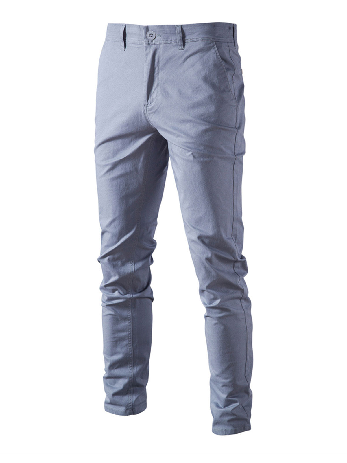 Men's Casual Solid Color Pocket Outdoor Breathable Cotton Pants