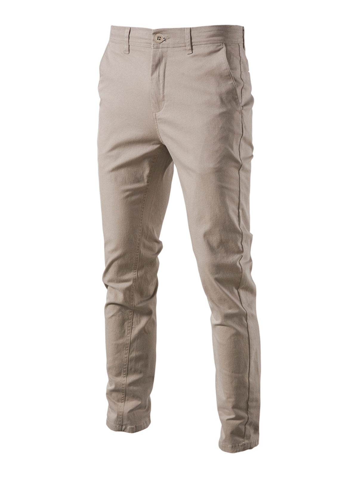 Men's Casual Solid Color Pocket Outdoor Breathable Cotton Pants
