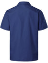 Men's Summer Cool Embroidery Cuban Guayabera Short Sleeve Button Up Beach Shirt