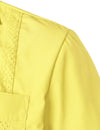 Men's Summer Cool Embroidery Cuban Guayabera Short Sleeve Button Up Beach Shirt