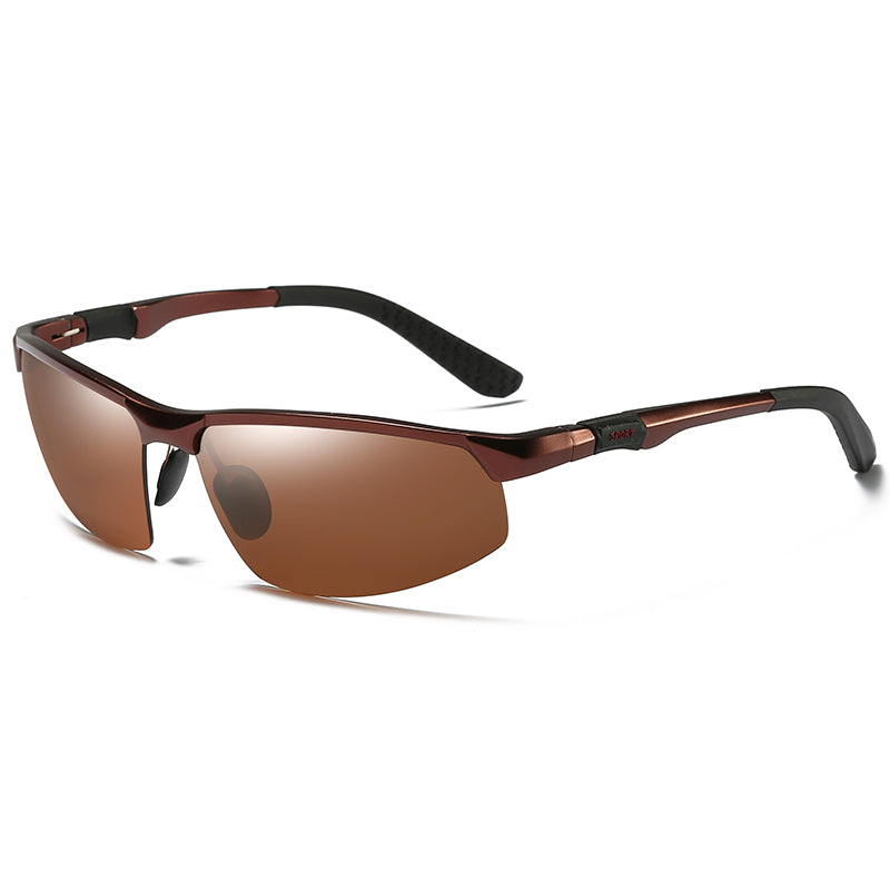 Men's Polarized Aluminum Magnesium Sunglasses Cool Sports Cycling Glasses