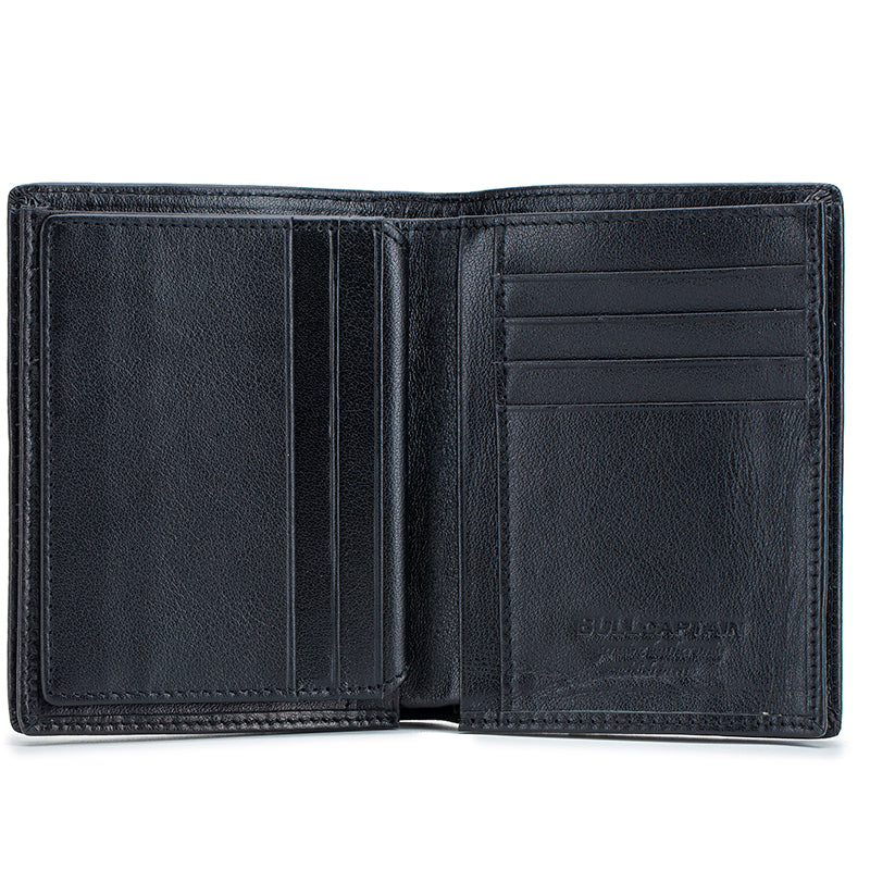 Men's Anti Theft Genuine Leather Purse Short Multi-card Slots Wallet