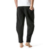 Bundle Of 2 | Men's Cotton Loose Casual Lightweight Elastic Waist Pants