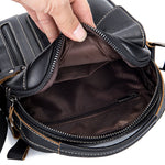 Men's Shoulder Bag Business Casual Genuine Leather Crossbody Bag