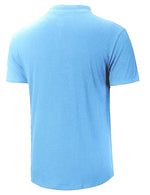 Men's Casual Solid Color Short Sleeve T-shirt