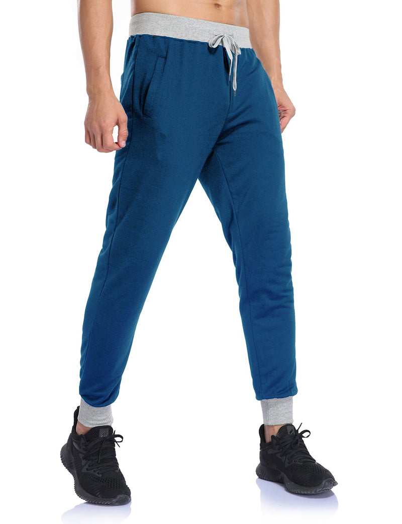 Men's Casual Zipper Pockets Sports Pants