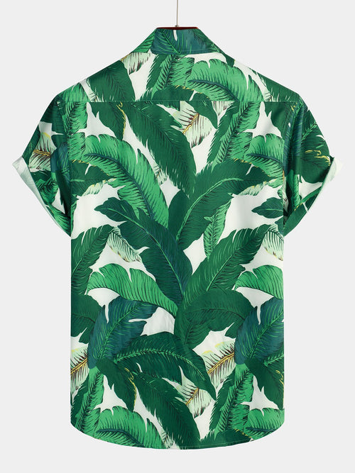 Men's Short Sleeve Hawaiian Casual Shirt