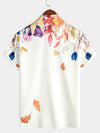 Bundle Of 4 | Men's Flower Print Hawaiian Short Sleeve Shirts