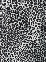 Men's Leopard Summer Pocket Short Sleeve Shirt