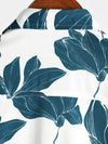 Bundle Of 4 | Men's Floral Print Short Sleeve Summer Flower Button Up Hawaiian Shirts