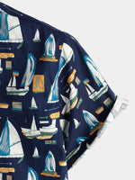 Men's Novelty Fun Prints Beach Short Sleeve Shirts