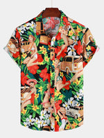 Men's Casual Beach Short Sleeve Shirt