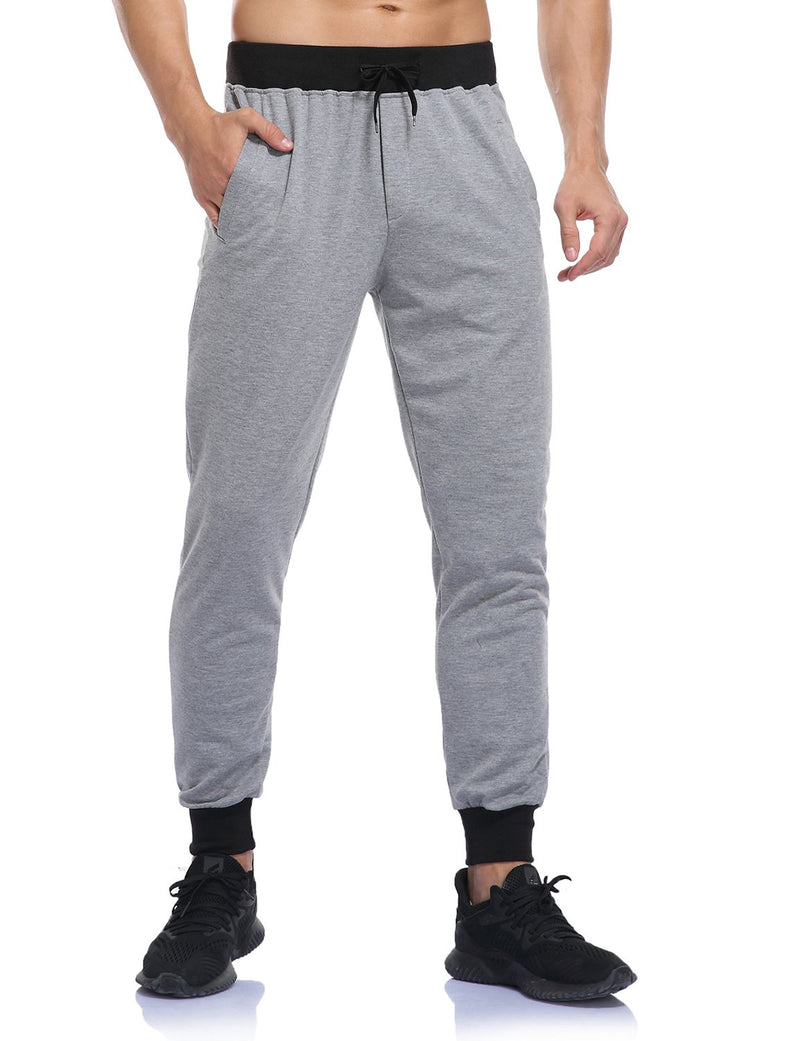 Men's Casual Zipper Pockets Sports Pants