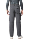 Men's Windproof Thickened Fleece Work Trousers Multi-Pocket Outdoor Sport Cargo Pants