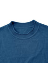 Men's Round Collar Casual Solid Color Jumper Long Sleeve Sweater