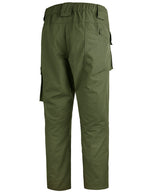 Men's Windproof Work Cargo Pants Multi-Pocket Hiking Trousers