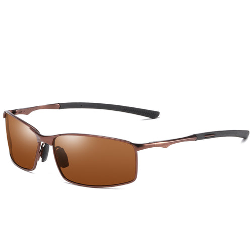 Men's Square Outdoor Polarized Sunglasses Cool Driving Goggles Night Vision Goggles