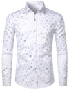 Men's Long Sleeve Casual Button Up Shirt