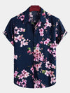 Bundle Of 4 | Men's Floral Print Short Sleeve Hawaiian Shirt
