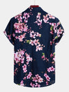 Bundle Of 3 | Men's Flower Print Tropical Hawaiian Cotton Shirt