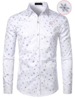 Men's Long Sleeve Casual Button Up Shirt