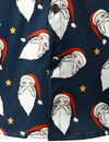 Bundle Of 2 | Men's Santa Christmas Vacation Short Sleeve Shirts