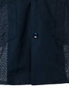 Men's Casual Short Sleeve Cuban Guayabera Shirt & Shorts Set