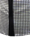 Men's Button Up Short Sleeve Sequins Disco Shirt