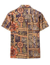 Men's Yellow Retro Hawaiian Short Sleeve Shirts